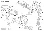 Bosch 0 601 854 4X0 Gws 24-230 Angle Grinder 230 V / Eu Spare Parts